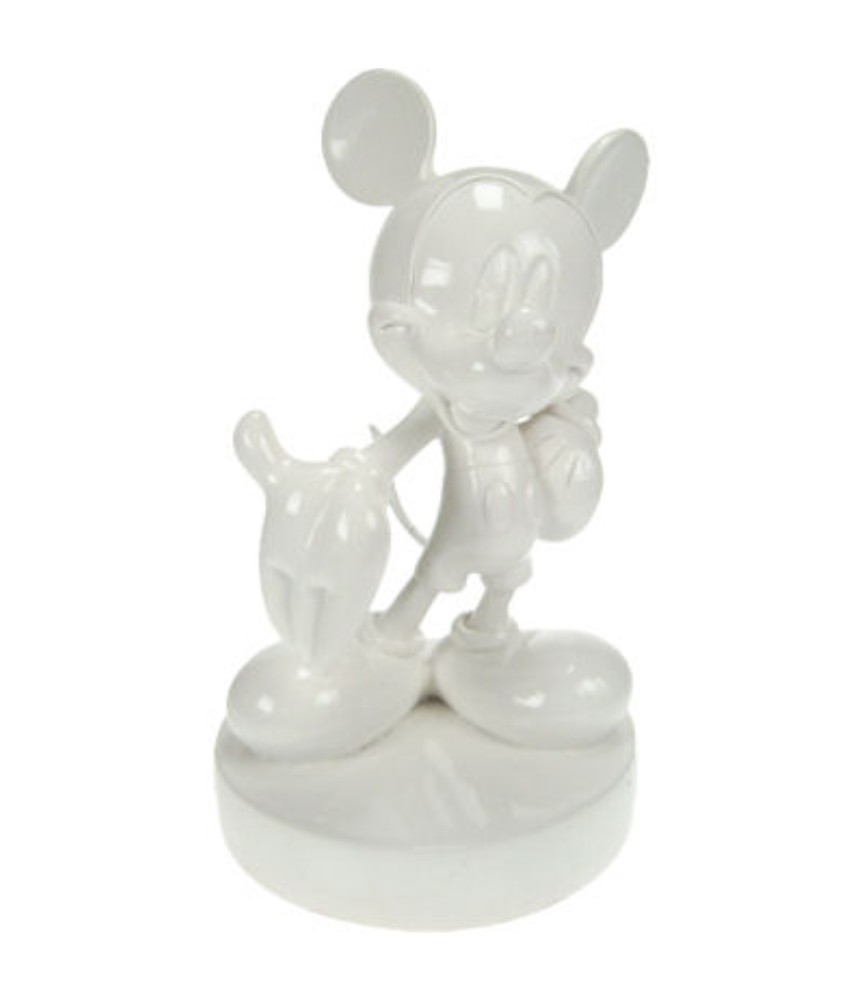 Classic Mickey on base - white