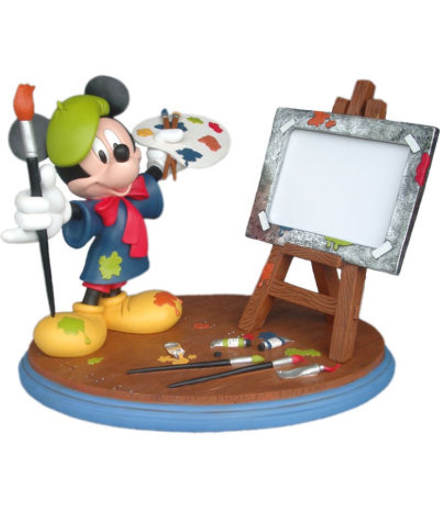 Mickey painter with photo frame