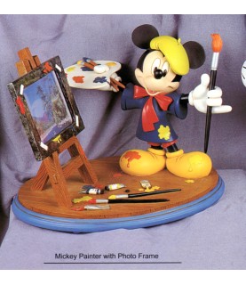 Mickey painter with photo frame