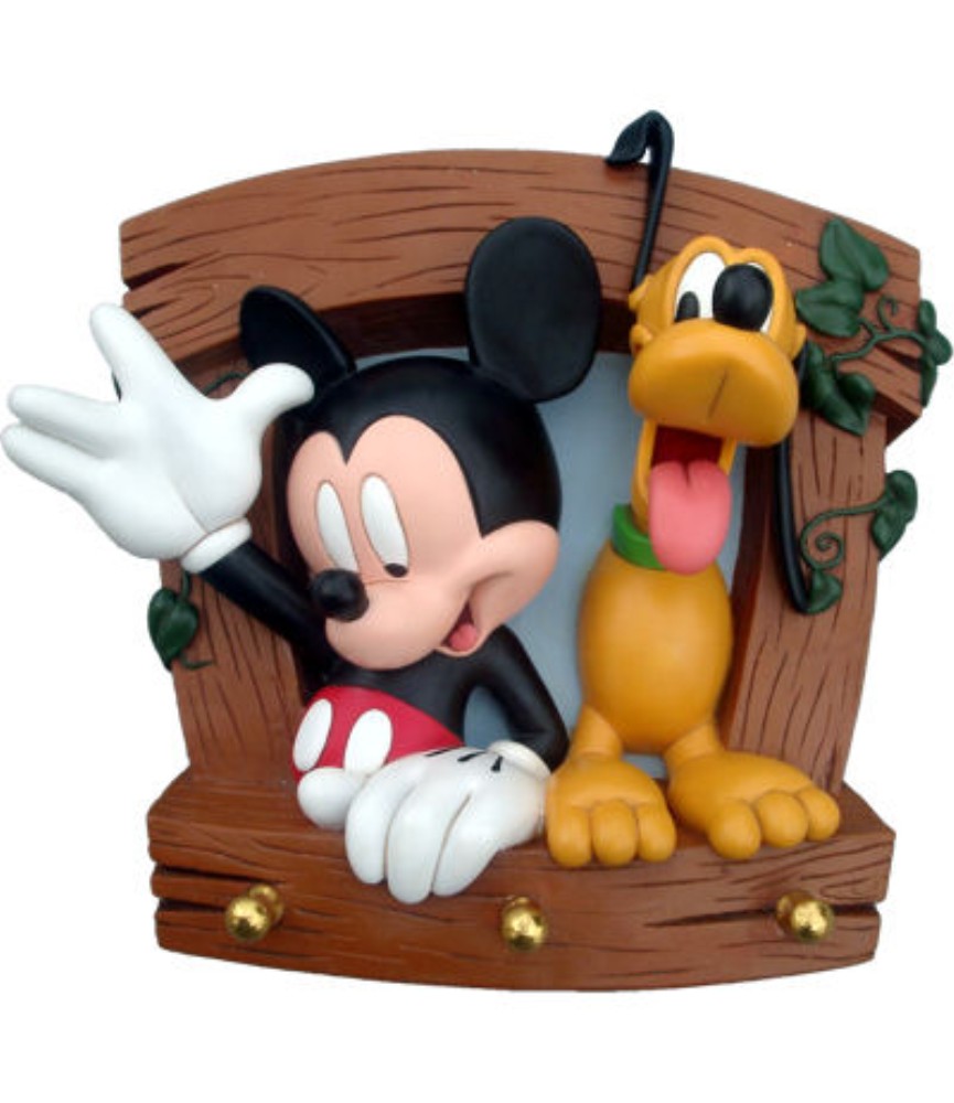 Mickey & Pluto clotheshanger