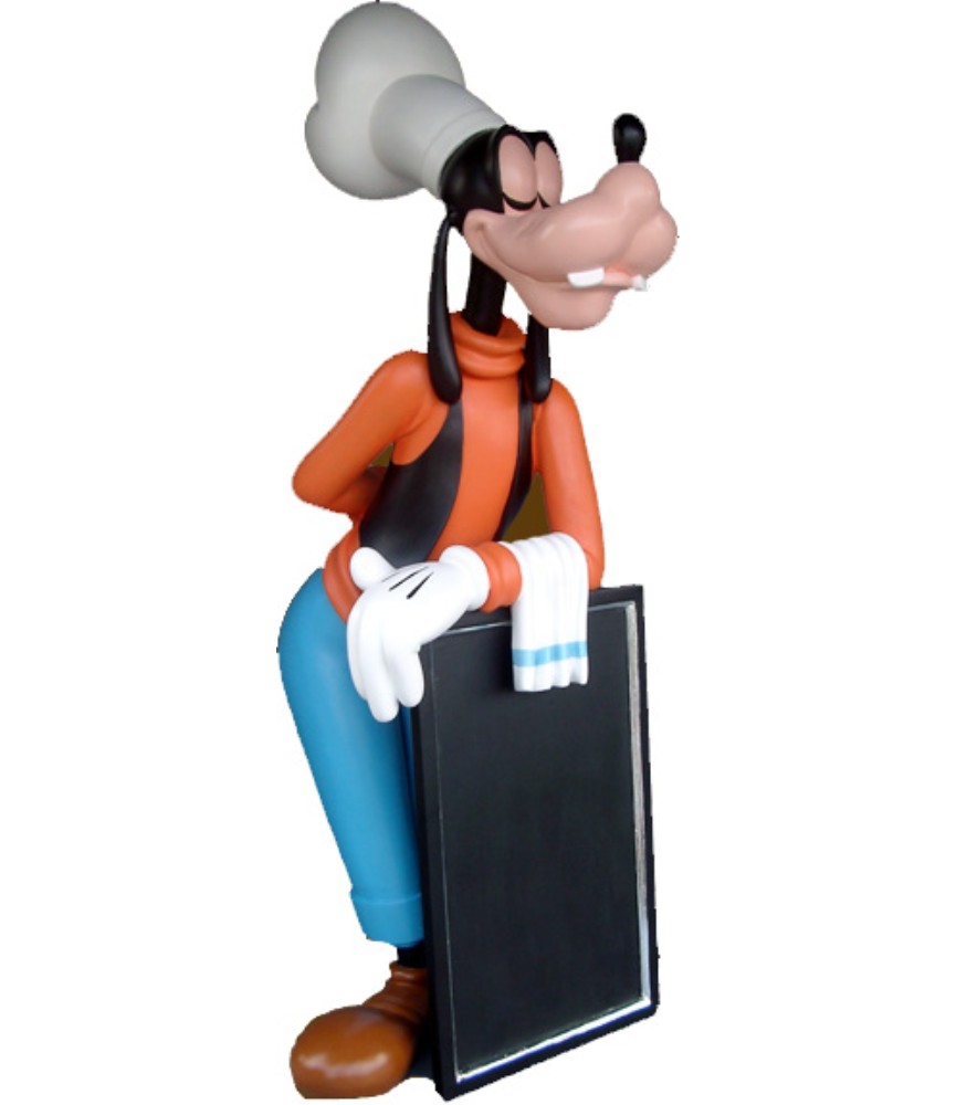 Goofy with menu