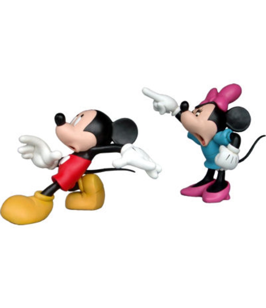 Mickey & Minnie quarreling