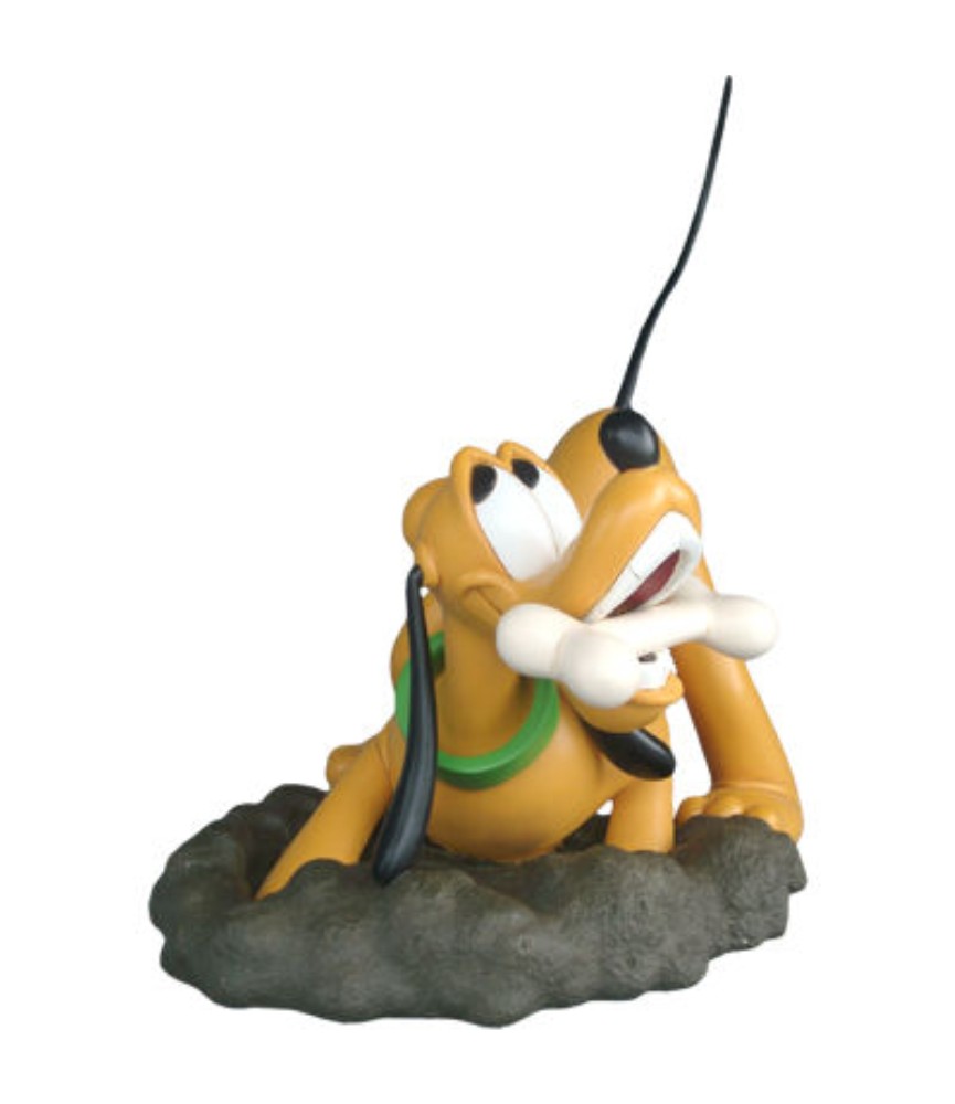 Pluto with bone