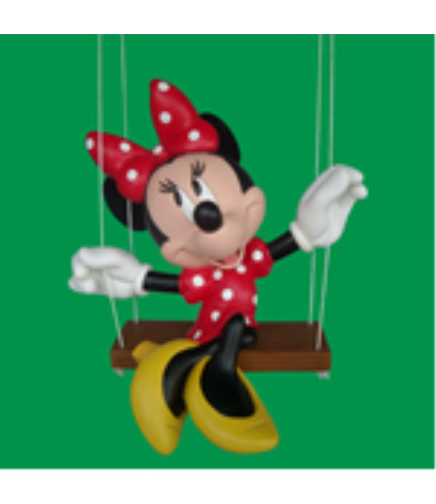 Minnie on swing