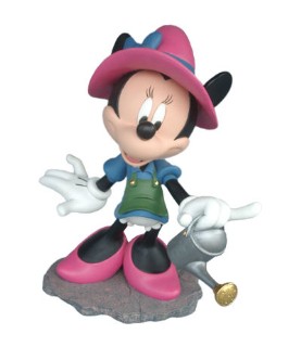 Minnie with watering-can