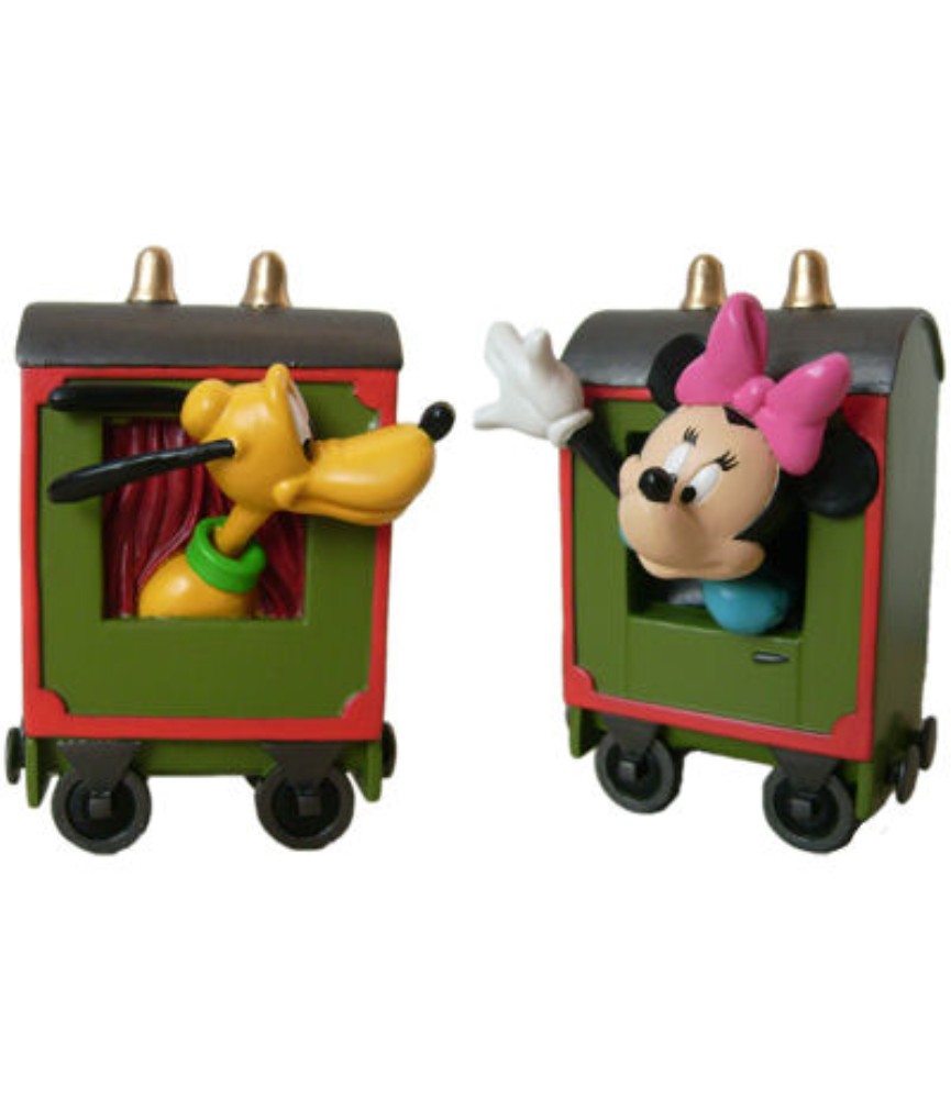 Minnie & Pluto in train car