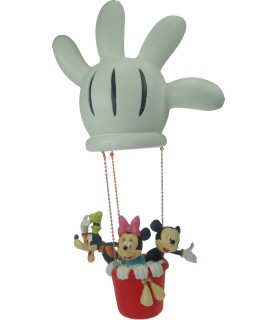 Mickey,Minnie & Goofy in Balloon
