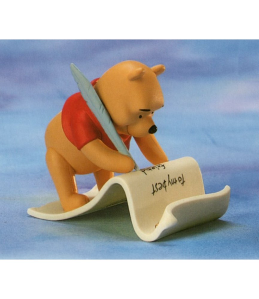 Pooh spells friendship Y-O-U. [no box]