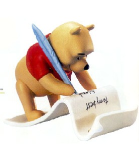 Pooh spells friendship Y-O-U. [no box]