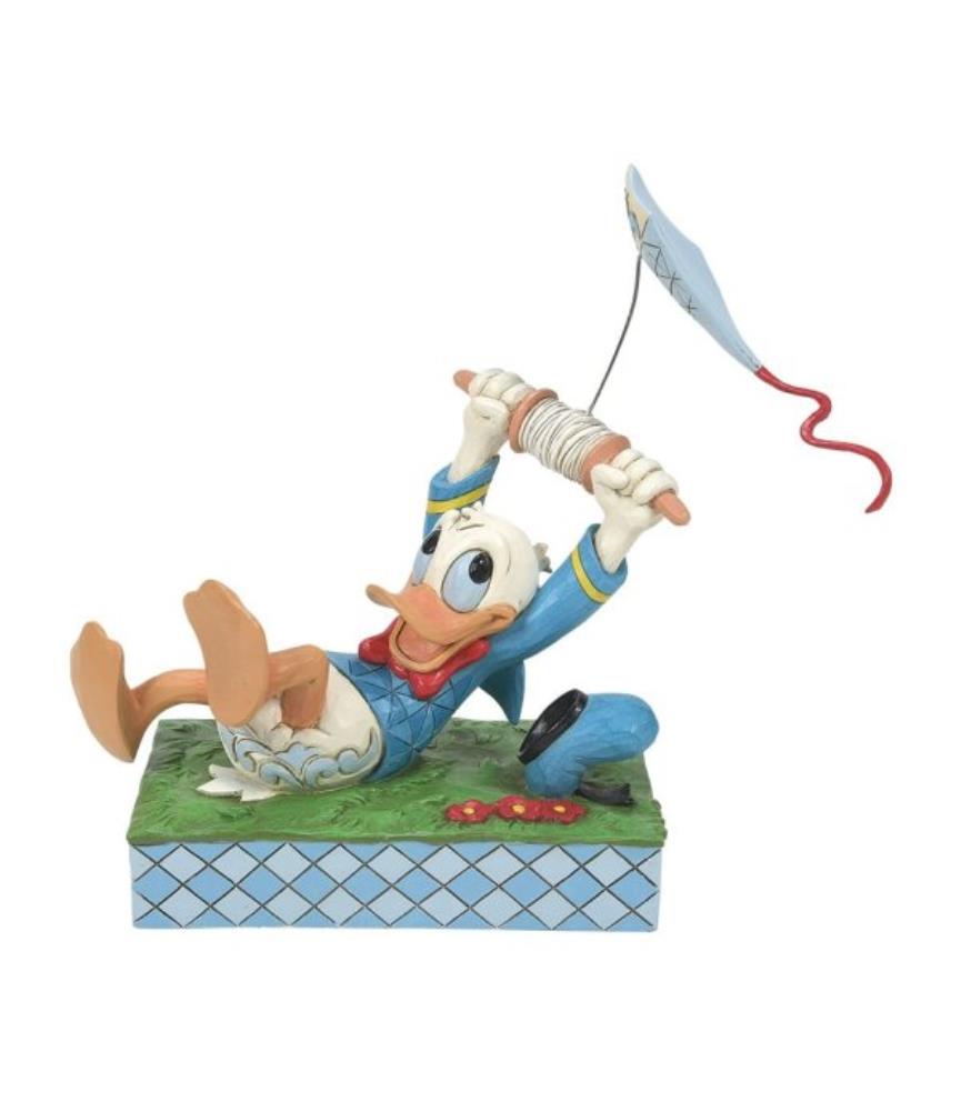 "A Flying Duck": Donald with Kite