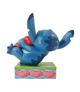 "Heart Struck": Stitch Hugging Heart