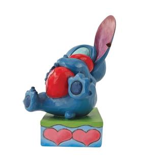 "Heart Struck": Stitch Hugging Heart