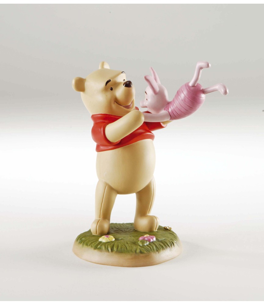 Never forget the feelingh of a day spent in the one hundred acre wood (pooh & piglet)