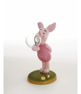 A bubble is like wrapping paper for wishes: piglet