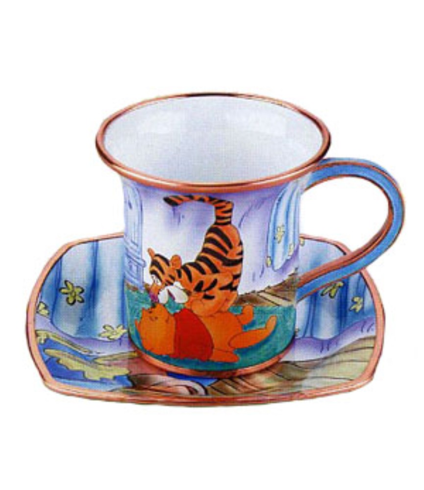 Cup and saucer: Friends put a bounce in your heart
