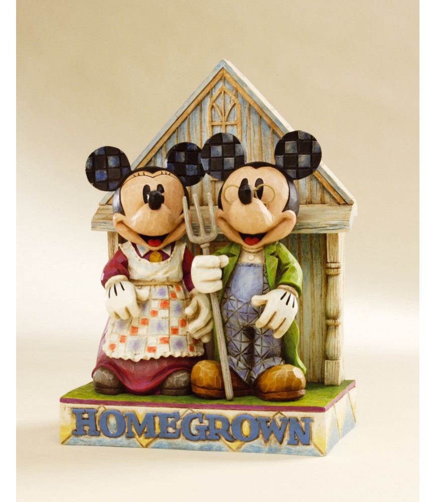 Home grown Mickey & Minnie