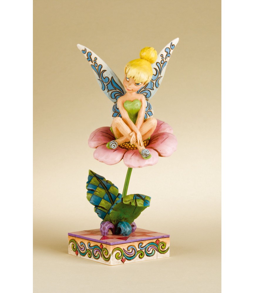 "Sitting Pretty": Tinker Bell on Flower