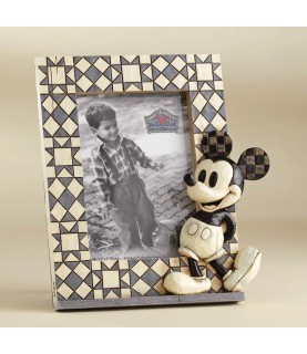 Disney Pie-eye Minnie And Mickey Figurine