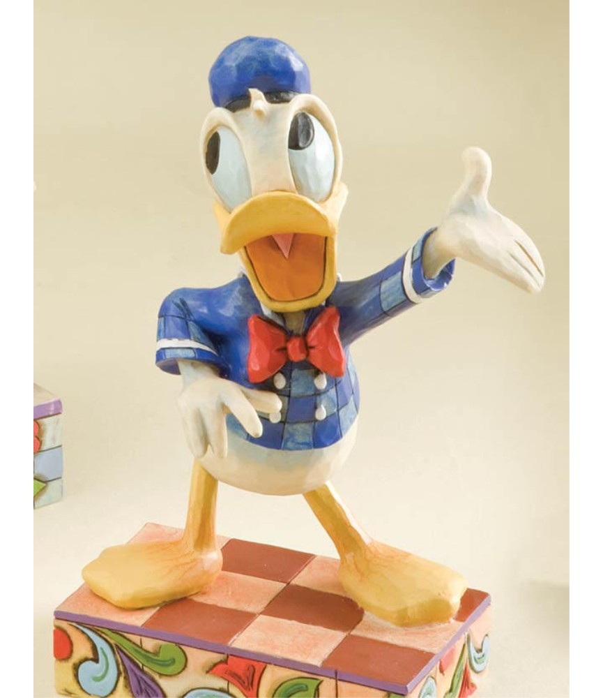 All quaked up: Donald Duck