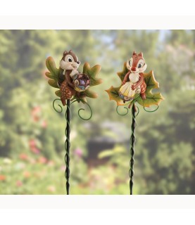 Chip n Dale garden Stake