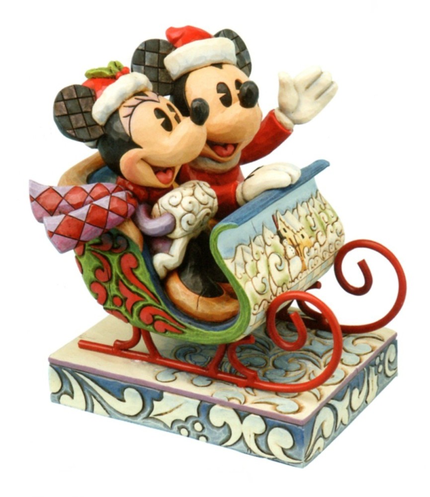 An old fashioned sleigh ride (Mickey & Minnie)