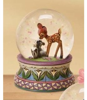 Blooming Friendship (Bambi Water Ball / Snow Globe)