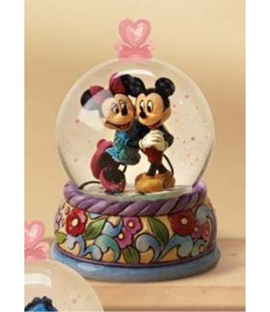 Spring Jitterbug (Mickey & Minnie Mouse Water Ball / Snow Globe)