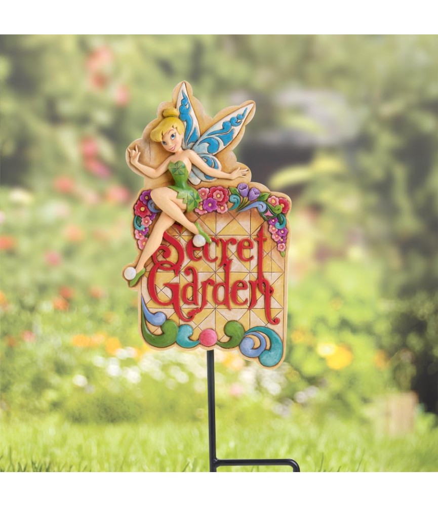 Tink's secret garden plaque
