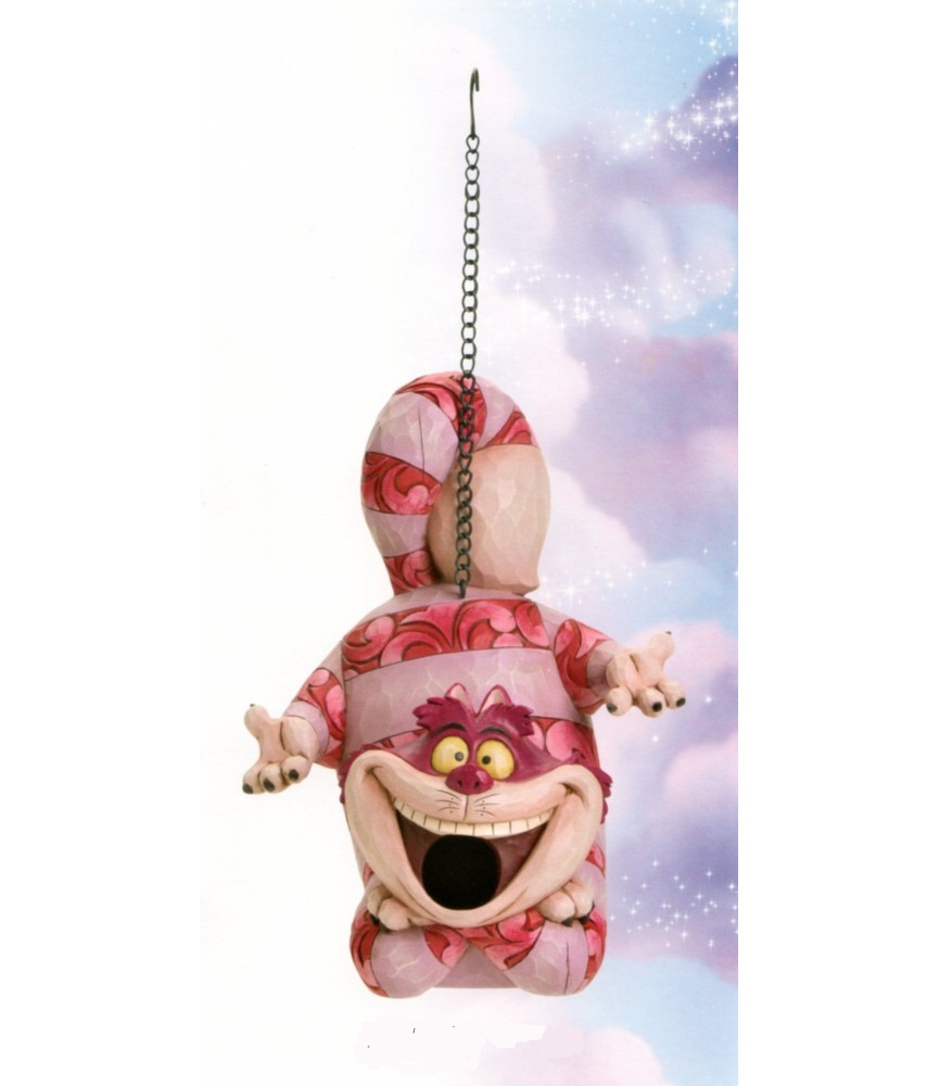 Cheshire cat birdhouse