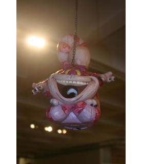 Cheshire cat birdhouse