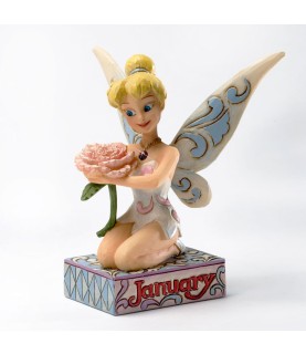 "Januari": Tinkerbell Monthly Birthday Figurine
