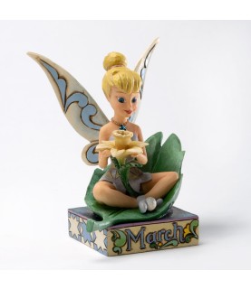 "March": Tinkerbell Monthly Birthday Figurine