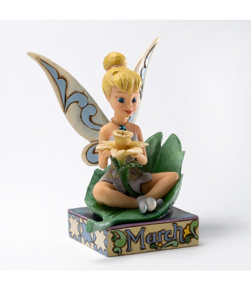 "March": Tinkerbell Monthly Birthday Figurine