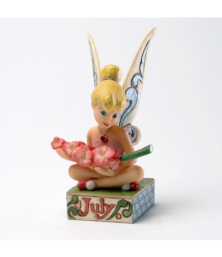 "July": Tinkerbell Monthly Birthday Figurine