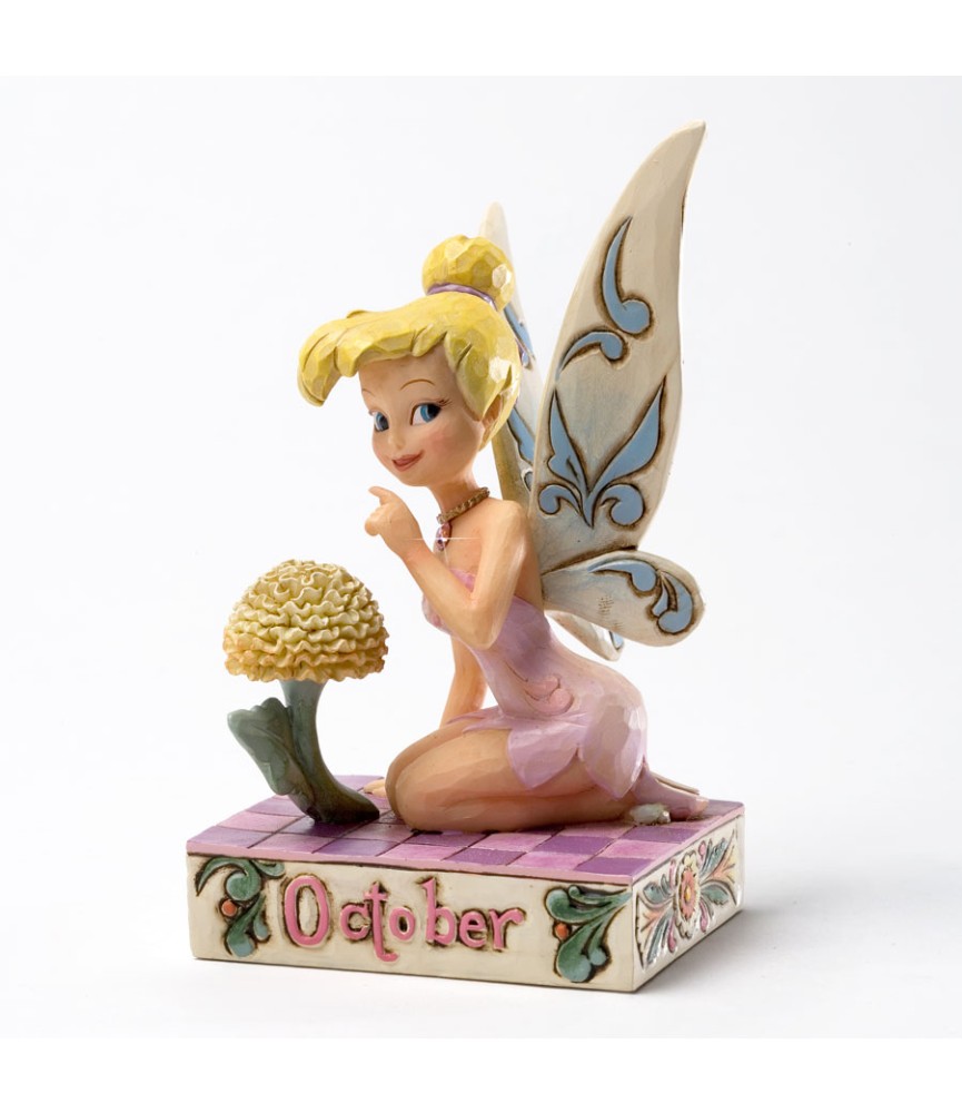"October": Tinkerbell Monthly Birthday Figurine