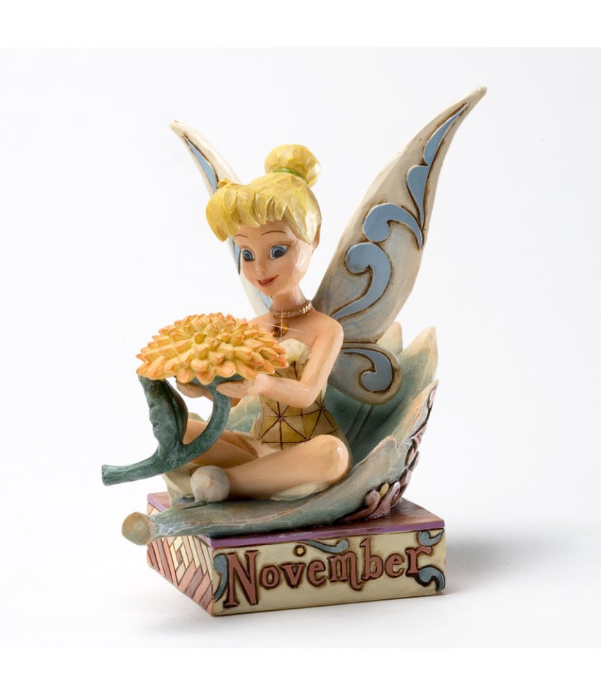 "November": Tinkerbell Monthly Birthday Figurine