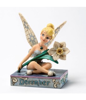"December": Tinkerbell Monthly Birthday Figurine