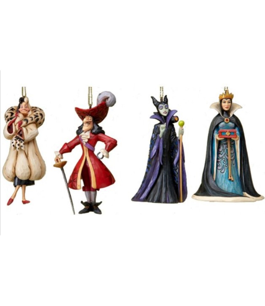 Villains ornament set