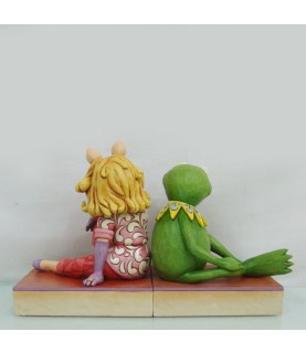 Kermit and Miss Piggy Bookends