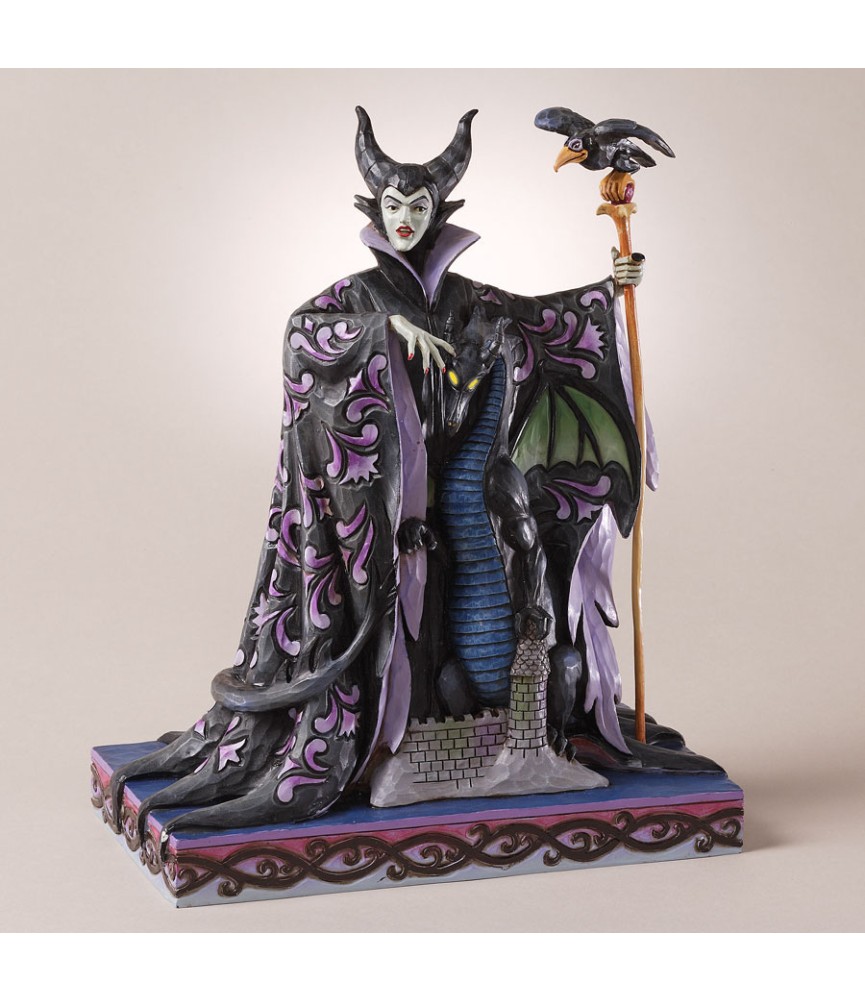 Maleficent with dragon