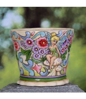 Tinker Bell with flower Planter