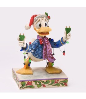 Unplugged for the holidays: Donald with Christmas Lights