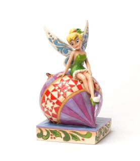 Tinker Bell on Ornament: Having a ball