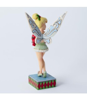Holiday in Full Bloom: Tink with poinsettia Bouquet