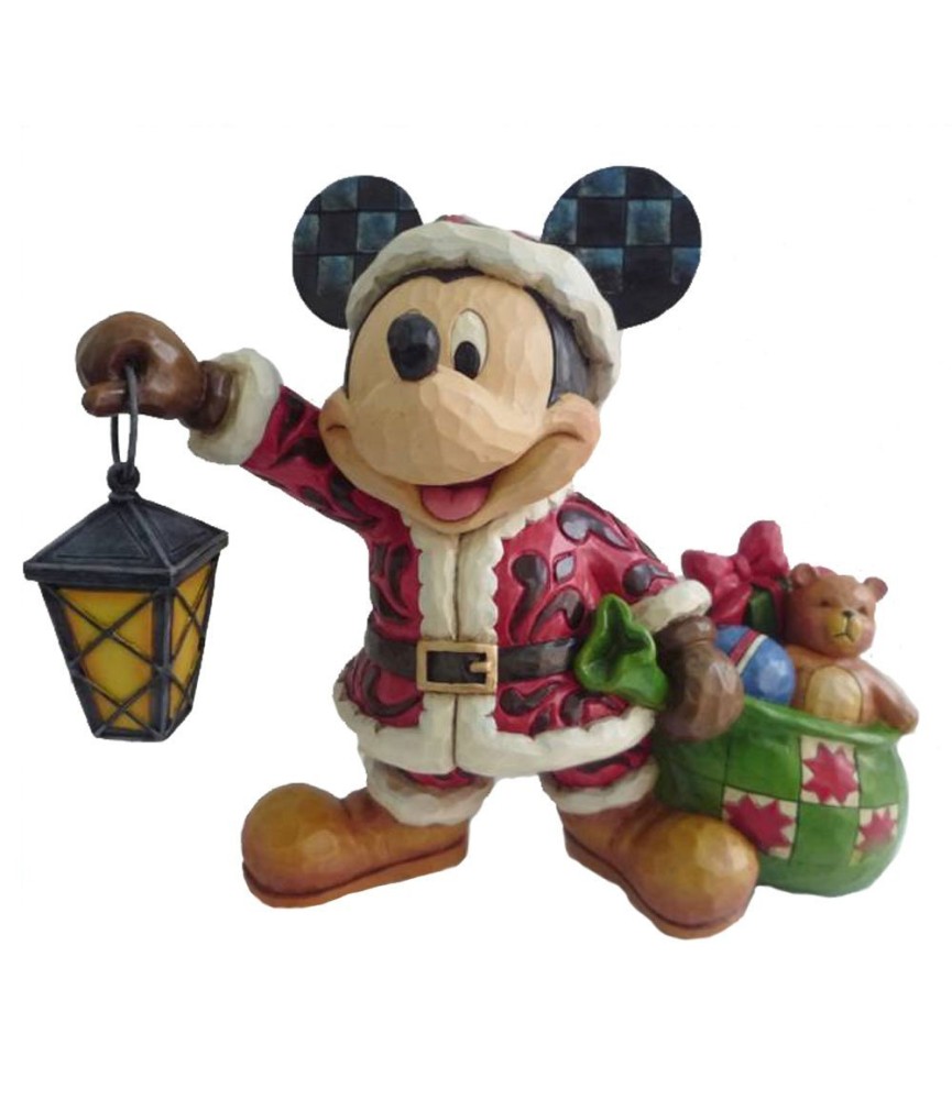 Santa Mickey with lantern