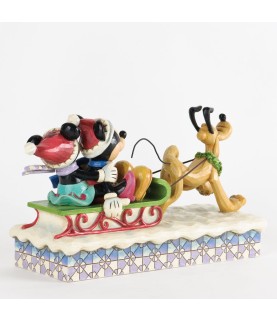 Mickey, Minnie, and Pluto