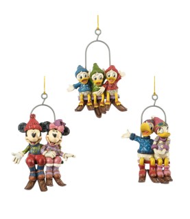 Ski Lift Ornament Set