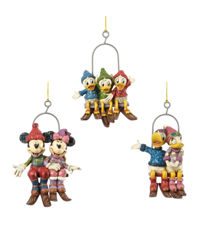 Ski Lift Ornament Set