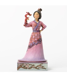 Mulan with Mushu