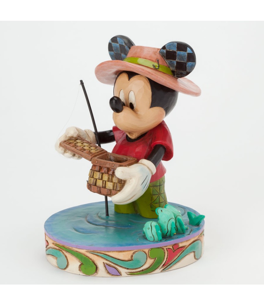 I'd rather be fishing: Mickey Mouse